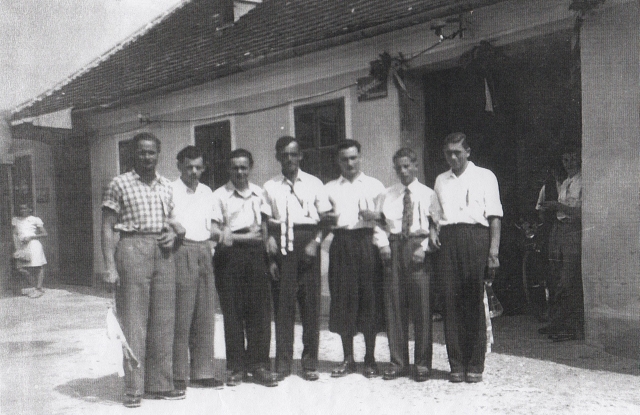 Kirtag in Frauendorf, 1955