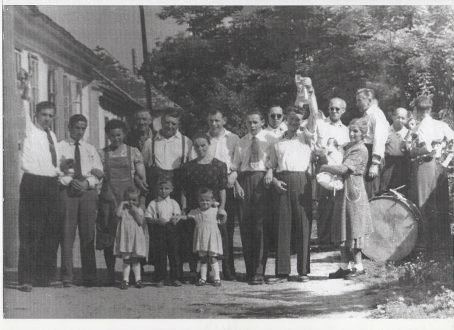 Kirtag in Frauendorf, 1955