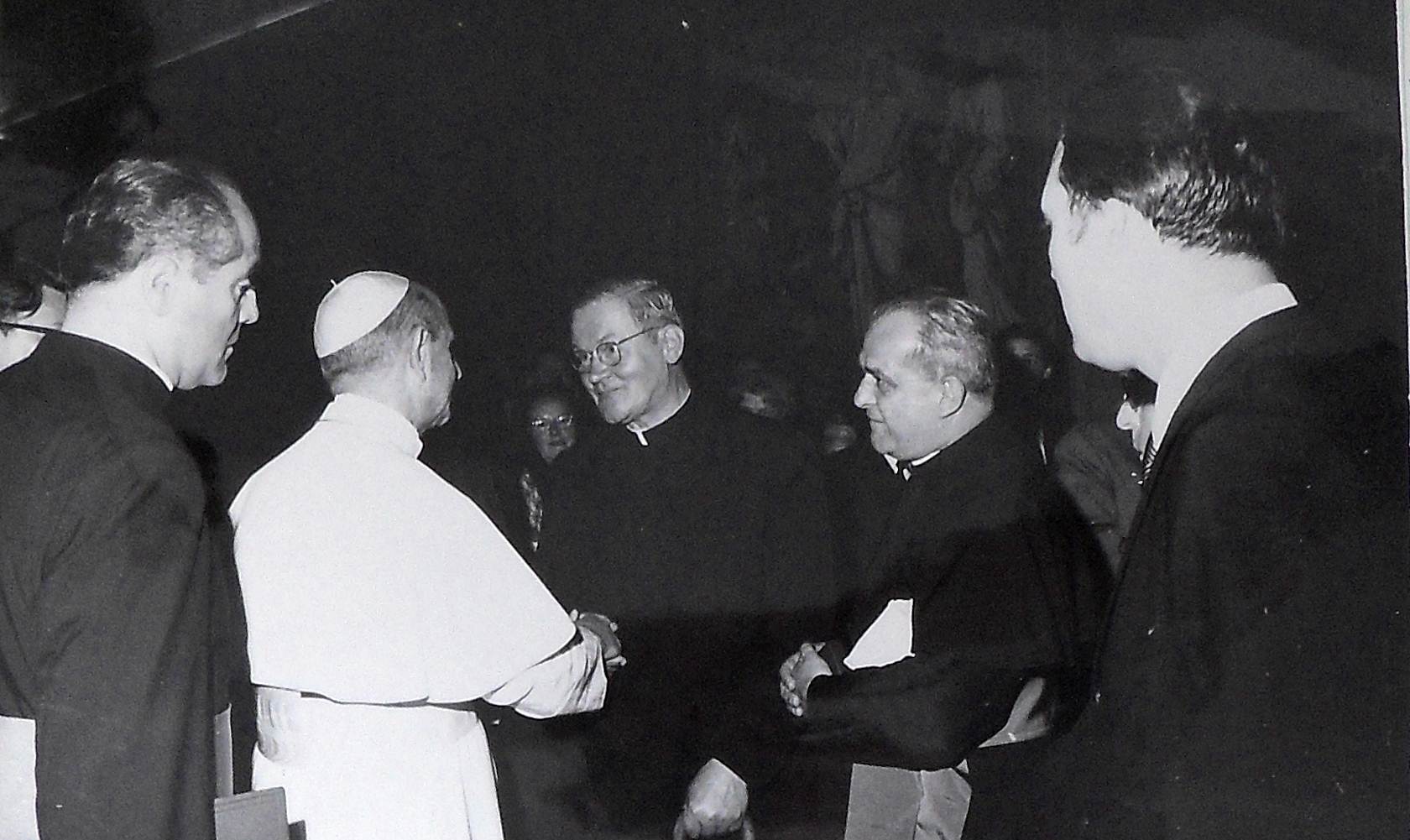 Papstaudienz in Rom, 1971