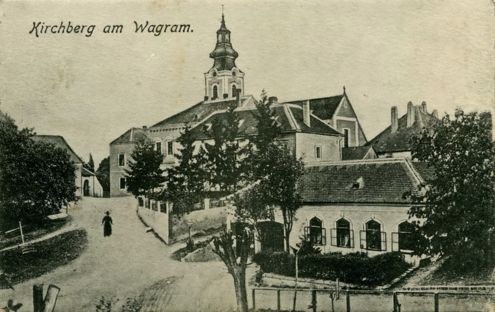 Vom Marktplatz zur Kirche, um 1900