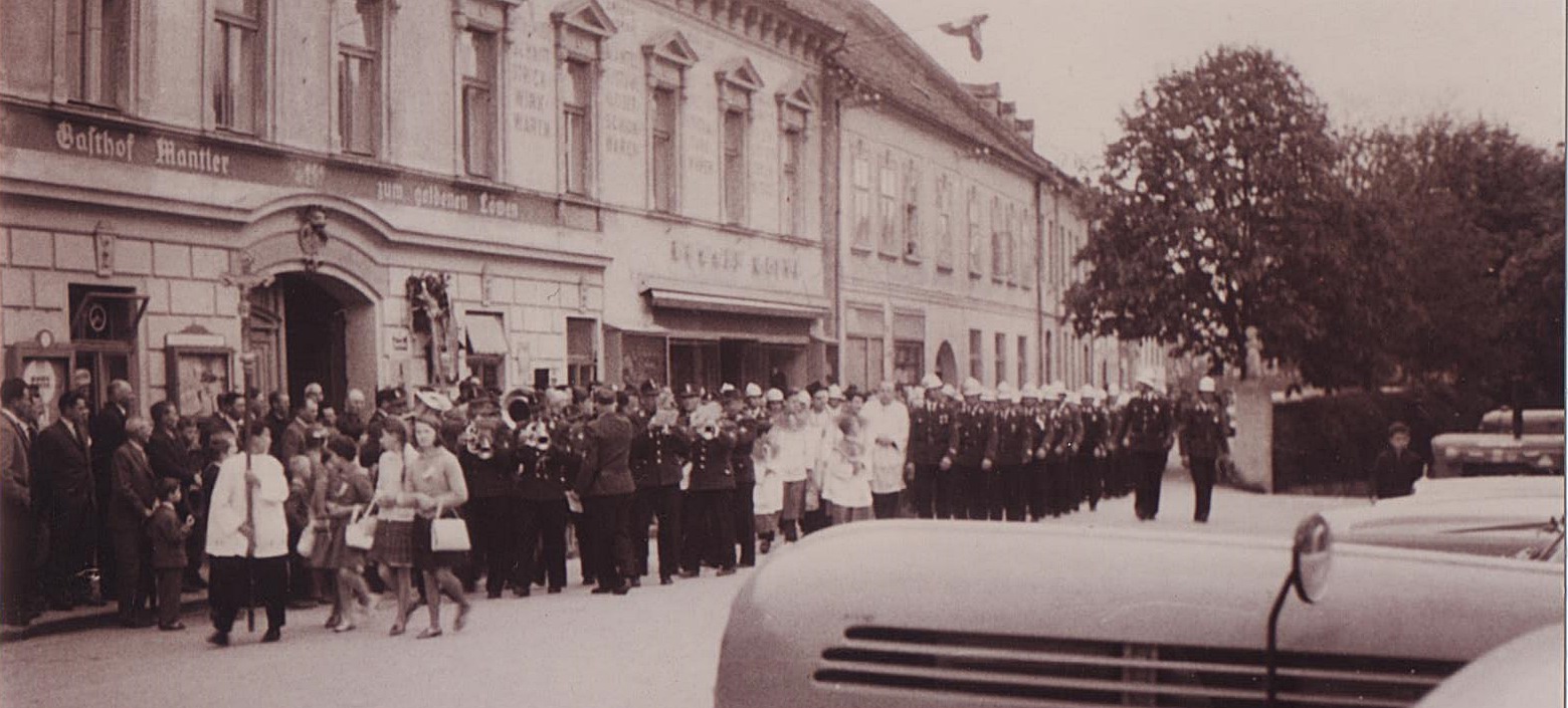 Der Marktplatz in den 1970er Jahren